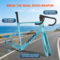 All-Carbon Road Bike Frame, Rolling Stone Aerodynamic Carbon Fiber Frame, Factory Direct Sale, DIY Custom Painted Frame