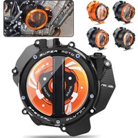 2018-2022 For Duke790 Duke890 CNC Engine Racing Clear Clutch Cover & Spring Retainer For K-TM Duke 790 Adventure 890 ADV/R