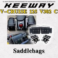For Keeway V Cruise 125 Keeway V302c Saddle Bag Side Bag Saddle Bag Saddle Bag Travel Rack Luggage Rack V302c V Cruise 125