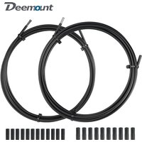 Inner Hose Lubricated Cable Bicycle Control Wires Easier Routing Derailleur Brake Line 3 Meters Extra Long 3 Layer Outer Housing