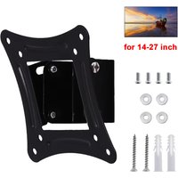 14-27 Inch TV Wall Mount Universal Bracket Fixed Flat Panel TV Frame LED Television Mounting Holder for LCD Screens Monitors