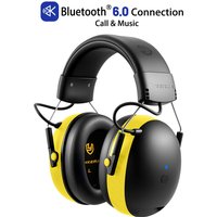 Protection auditive Bluetooth 6.0 EB20, réduction active du bruit, protection auditive pour atelier, tonte, tir