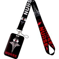 Nurse Lanyard for Key Neck Strap lanyard Card ID Badge Holder Key Chain Key Holder Keyring Accessories