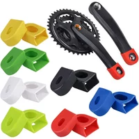 AliExpress 2PCS Bicycle Silicone Crank Cover Sleeve Protector for Pedal Crankset Mountain Road Bike Protective Case MTB Cycling Accessories