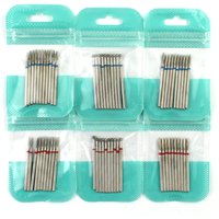 10 sztuk frez diamentowy zestaw wierteł do paznokci do akcesoriów do Manicure Pedicure Eletric Machine końcówka do paznokci szczotka zadziorów