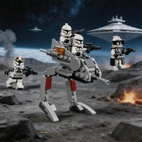 Star Wars Elite Clone Trooper Assault Robot 9488 Building Blocks Action Figure Assembled Model Toy Collectible Gift for Boys