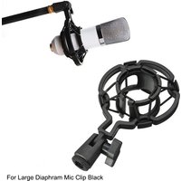 Professional Metal Microphone Shock Mount Locking Knob Reduce Noise Broadcast Clip Studio Recording Mic Holder Spider Condenser