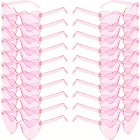 10Pcs Cute Heart Sunglasses Party Photo Props Perfect for Wedding Birthday Engagement Valentine Party