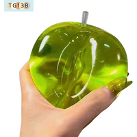 【New】1PC Relieve Stress And Vent Anger Toys Green Plasticity Squeeze Toy To Relieve Stress For Friends