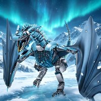 Movie Series Drogon and Vixeli Dragon Model Building Blocks Game Action Figure Brick Assembly Toy Birthday Christmas Gift