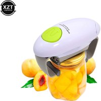 Electric Can Opener Smooth Edge Practical Automatic Jar Bottle Openers Double Ear Can Opener Kitchen Glass Can Opener