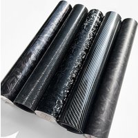 High Quality Forged Carbon Fiber Black Car Foiling Wrap Vinyl Car Wrapping Folie Automotive for Motorcycle Vinyls Motorcycles
