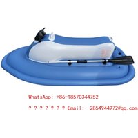 Water Inflatable Motorboat with Electric Thruster Remote Control Speedboat Water Inflatable Folding Kayak