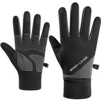 AliExpress Touchscreen Outdoor Gloves Warm Fleece Winter Cycling Gloves Waterproof Windproof Anti Slip Hiking Motorcycle Gloves