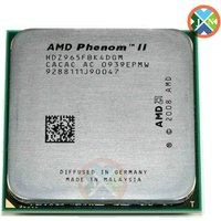 AMD Phenom II X4 965 3.4 GHz Quad-Core CPU Processor HDZ965FBK4DGM Socket AM3