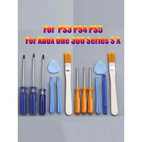 Security Torx Screwdriver Set T6 T8 T10 Tamperproof Hole Repair Opening Tool for Xbox One 360 PS3 PS4 PS5 Series Console
