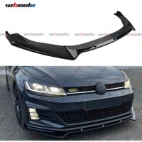 FOR VW GOLF MK7 MK7.5 GTI GTD R R-LINE FRONT SPLITTER SPOILER LIP SPOILER 2013-2020 image 3