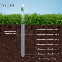 Tubular soil moisture monitoring station Soil Moisture Sensors Soil temperature sensors humidity probe Soil Analyzer