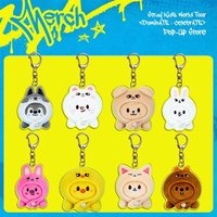 SKZOO Stray Kids World Tour DominATE CelebrATE Periphery Cartoon Acrylic Keychain Bag Ornament Felix HyunJin Jisung Lee Know
