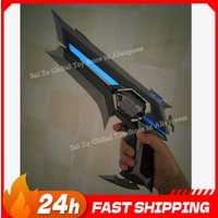 3D Printed 35cm VALORANT Game Peripherals Water Element Sheriff Cosplay Prop Customize 3D Guns Decorative Collection Toys Boys