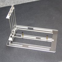 Chassis 12cm fan position video card fixed bracket Graphics card GPU to vertical heat dissipation rack