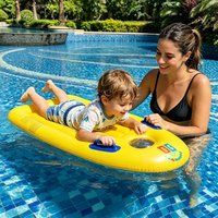 Body Boards for Beach Kids PVC Surfing Pool Swim Toys Non-slip Surf Board for Children Boys Beach Garden Outdoor Sunbathing Park