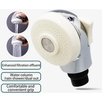 Water Saving 2 in 1 Shower Head for Shampoo Hair Salon Shower Head Accessory with Side Switch
