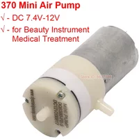 DC 7.4V 12V 370 Mini Air Pump Electric Diaphragm Vacuum Booster Motor for Beauty Instrument Medical Treatment Breast Pump Noise