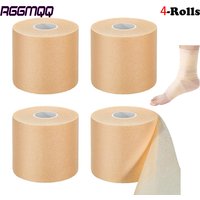 RGGMQQ 4PCS Pre Wrap Athletic Tapes Hair Prewrap Strip Tapes for Soccer Ankles Wrists Sports Foam Tape- Protect for Hands Knees
