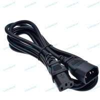 IEC C14 to C13 UPS PDU Power Cord 0.3m 0.6m 1m 2m IEC C13 C14 Power Supply Cable For PC Computer Monitor PDU DMX DJ Stage Light