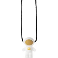 77HD Baby Silicone Astronaut Teether Autism Sensory Chewing Necklace Toddler Teething Soothing Toy Infant Soother