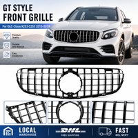 Hochwertiger GT-Style Frontgrill für Mercedes Benz GLC-Klasse X253 C253 2015-2019 Racing Frontstoßstangengrill