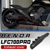 Exhaust pipe cover decorative cover heat shield BENDA LFC700PRO exhaust heat shield heat insulation cover protective cover
