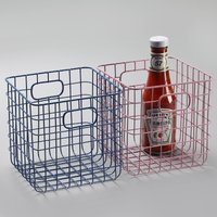 Nordic Sle Metal Art Batoom Desktop Organizer Cosmetic Storage Basket Iron Crt Living Room Storage Utili Basket