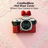 Cute Butterfly Knot Series Hot Shoe Cover for Leica Q2 Fuji X100V X-T5 Sony ZV-1 Canon EOS R5 Nikon Z5 Camera Accessories
