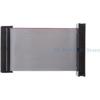 9.5cm IDE Female to Male Hard Disk Cable 40 Pins IDE Extension Flexible Flat Cable for 3.5 Inch IDE Hard Drive