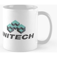 Initech Inspired By Office Space Class Mug Tea Handle Round Drinkware Simple Printed Picture Coffee Image Photo Cup Design