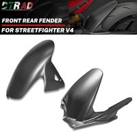 For DUCATI Streetfighter V4 V4S 2025 Carbon Fiber Front Fender & Rear Hugger Mudguards Splash Guards Motorcycle Modified Parts