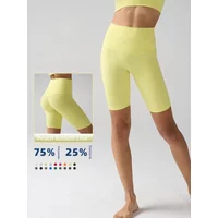 Women's High-Waist Yoga Legging Shorts Quick Dry Squat Proof Fitness Workout Tight Gym Cycling Shorts🩳