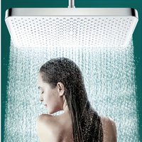 High Pressure Rain Shower Head, Large Panel Overhead Shower, Universal Household Boosted Showerhead, Water Saving Bathroom Top S