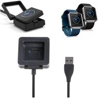 USB Fast Charging Cable Replacement Charger For Fitbit Blaze Smart Watch Fitness
