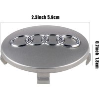 4pcs 59mm Car Wheel Center Hub Caps Emblem Tire Rim Hub Cover Accessories For Audi Sline A1 A3 A4 B8 8V B6 A5 A6 8P Q3 Q4 Q5 Q7