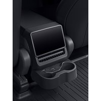 YZ For Tesla Model 3/Y Highland Juniper Armrest Box Rear Air Outlet Organizer Storage Box Cup Dust Cover Car Styling Accessories