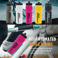 UICE Cycling Water Bottle 750ml Sports Water Bottle Portable Bicycle Kettle Ultra-Light Outdoor Running Cycling Squeeze Mug