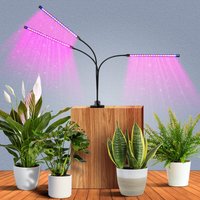 LED USB Grow Light Plants 5V Full Spectrum Light Home Flower Seedling Clip Phyto Lamp Dimmable Timing Control 3/9/12Hours