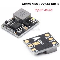 Micro Mini 12V 3A BEC UBEC Input 4S-6S for BF Flight Control RC Quadcopter Remote control Switch