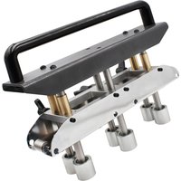 3 Station Edge Roller Bender Roofing Sheet Metal Bending Tool for 0‑90 Degree Angle 13‑130mm Bending Roofing Metal Bender