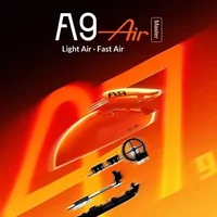 ATK A9 Air Tri Mode Dual 8K Wireless Gaming Mouse PAW3950 Ultra 53g Lightweight 800mAh 42000DPI 750IPS Ergonomic for PC Esport