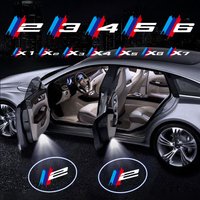 Car Projection Lamp Vehicle Doors Welcome Lights Decoration For BMW 2 3 4 5 6 series X1 X2 X3 X4 X5 X6 X7 F10 F20 F30 F40 F15