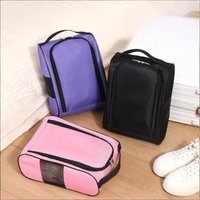 Oxford Cloth Shoe Carrier Bags Portable Golf Shoe Bag Breathable Lightweight Golf Handbag Dustproof Football Tennis Shoe Bag